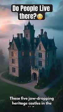 Top 5 Real Castles in the USA You Can Actually Live In! 🏰💰