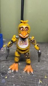 Fnaf 2 movie Withered Chica Custom Jazwares Figure