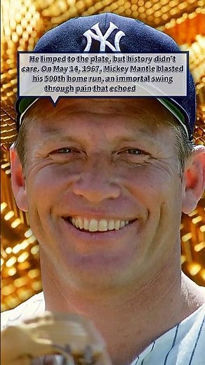 Mantle’s Monumental 500th HR—A Blast That Echoed Through Time!