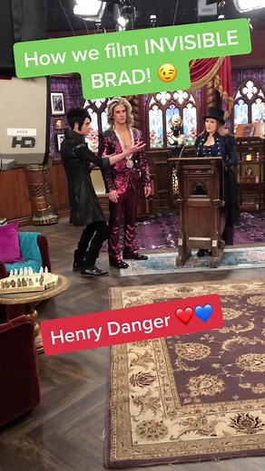 Henry Danger Invisible Brad Revealed Behind the Scenes