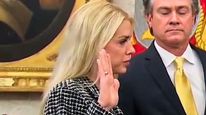 WATCH: Pam Bondi SWORN IN as Attorney General | American Voices