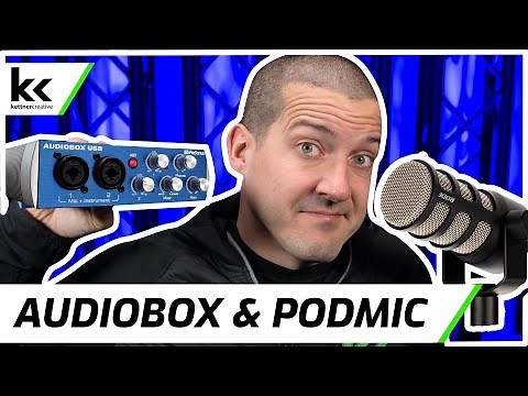 Presonus Audiobox USB 96 & Rode PodMic | Setup & Demo