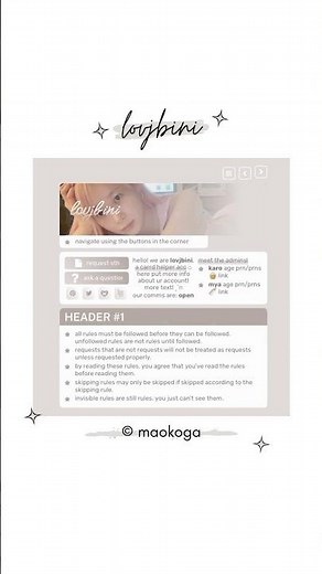 #carrd inspo, #tutorial linked for #commission