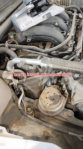Ford Taurus install new mounting #howto #mechanic #usacars | Auto Technician