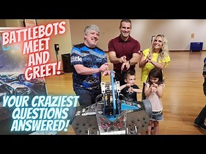 BATTLEBOTS FINALE WATCH PARTY With Our Biggest Fans! Q&A + Party!!!