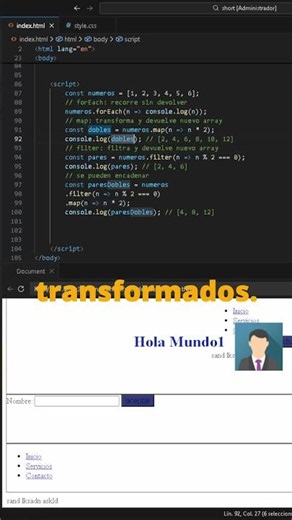 JavaScript desde cero part 15 | Metodos de arrays push y pop