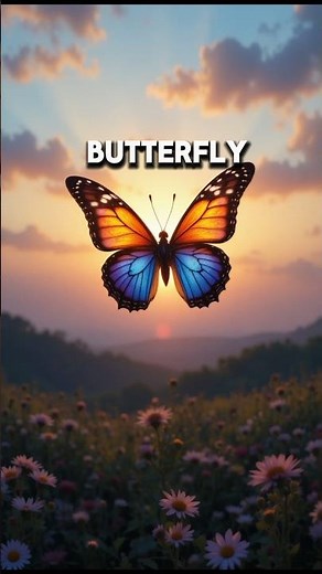 A little butterfly once tried to fly high|| kids motivational story