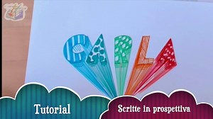 7.9K views · 81 reactions | Video tutorial per creare divertenti scritte in prospettiva realizzate con squadretta e pennarelli. Lavoretto perfetto per decorare la cameretta, la classe, oppure per l'accoglienza: il modo miglio per presentarsi durante i primi giorni di scuola. Un altro facile lavoretto per disegnare nomi creativi lo trovare qui: https://youtu.be/UJLhR2awPIs #ilLaboratorioArtistico | Il Laboratorio Artistico | Facebook