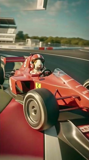 Racing Guinea Pig: The Fastest Driver on Four Tiny Paws!