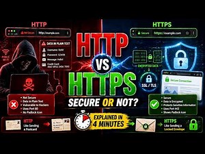 HTTP vs HTTPS Explained in 4 Minutes