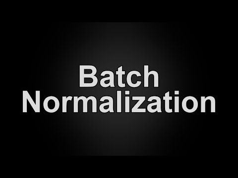 Batch Normalization Explained in 60 Seconds | What is Batch Normalization?