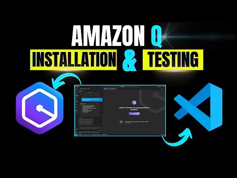 Install & Test Amazon Q in Visual Studio Code | AI–powered assistant