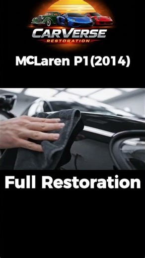 McLaren exterior polish process that takes hours | Feels Unreal (ASMR) #detailing #carwash #luxury