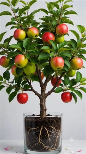 Apple Growing Time-Lapse | Seed Apple Tree Growth Animation 🍎🌱#timelapsed #youtubeshort#youtubefeed