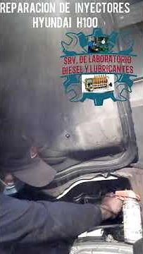 Sacando inyectores CAMMON RIEL HYUNDAI H100