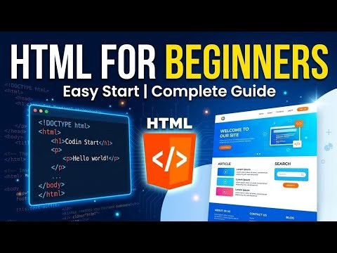 HTML Tutorial for Beginners | Introduction to HTML in One Video | Complete Basics