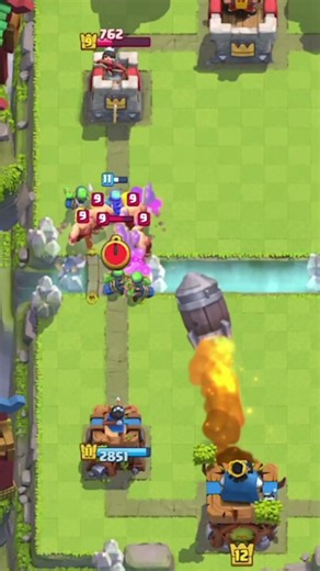 The most prefect rocket💀 #clashroyale #brawlstars