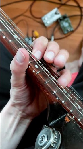 How it feels to play the guitar for the very first time!