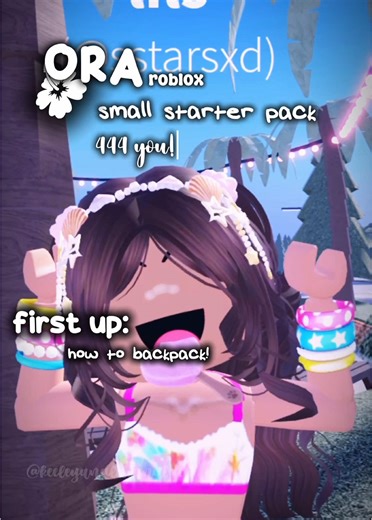 ROBLOX ORA Starter Pack: Essential Items for Players