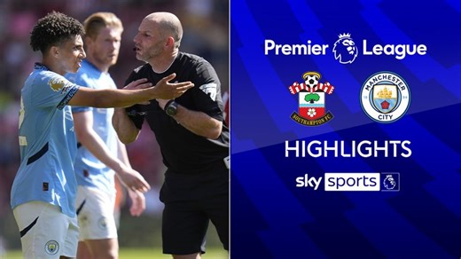 Southampton 0-0 Man City | Premier League highlights