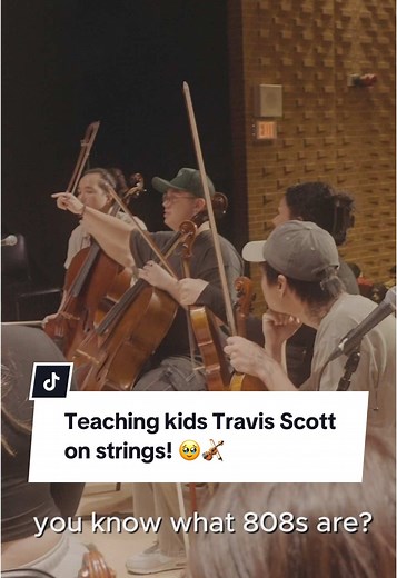 Travis Scottの弦楽器教育：子供たちが奏でる音楽