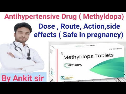 Methyldopa || Antihypertensive Drug || Dose || Mechanism of Action || #medical