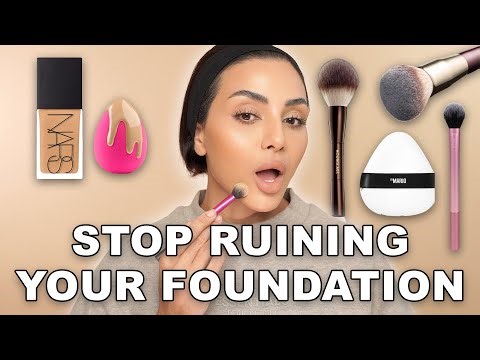 The Correct Way to Set Foundation for a Skin-Like Finish