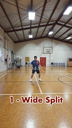 40K views · 326 reactions | Did you know there are three types of split steps? #badminton | Badminton For Kids - Big and Small | Facebook