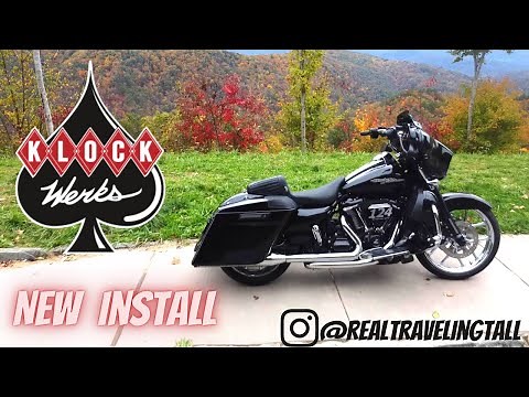 New Klock Werks windshield Install with an awesome ride through the Foothills Parkway!