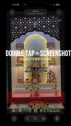 Take a Screenshot on iPhone with Back Tap