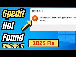 Windows Cannot Find GPedit.msc ✌️ GPedit.msc Not Found Reddit Gpedit enabler bat