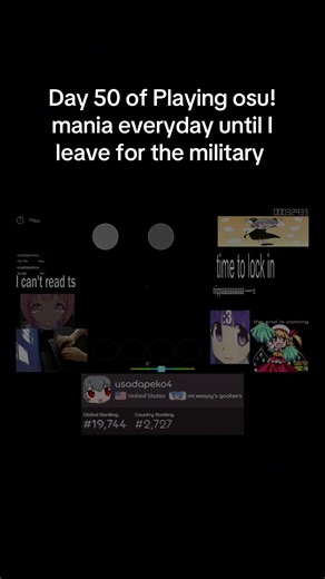 I don’t remember fnf being this hard 🥲 #osumania4k #osumania #fnfmod #rhythmgame #fyp