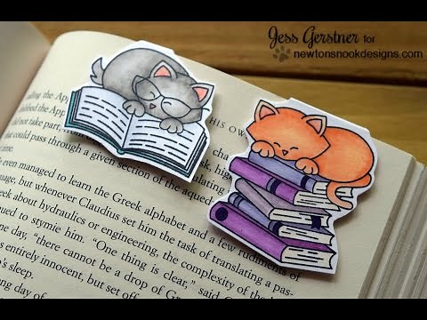 DIY Magnetic Bookmarks ft Newton's Nook Designs