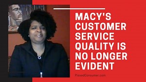 Macys Reviews - Poor Customer Service