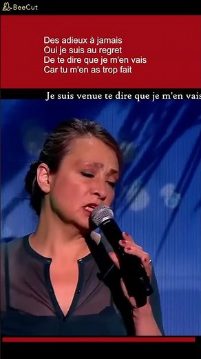 Je suis venue te dire que je m'en vais (Serge Gainsbourg par Catherine Ringer en 2015)