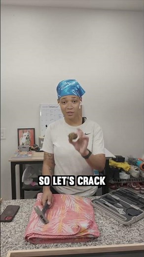 Attempting to Crack Open a Geode