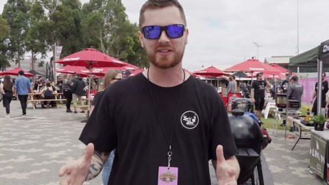 Amateur BBQ Competition at the Beer & BBQ Festival