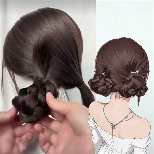 Flawless Double Bun Updo Tutorial: Master the Perfect Style in 5 Easy Steps