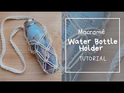 Macrame Bottle Holder | Easy Tutorial