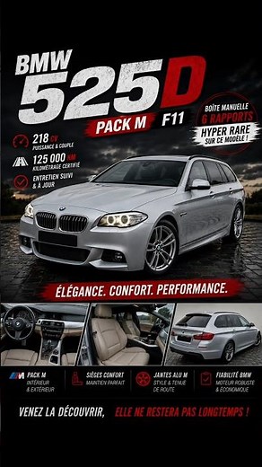 #pourtoi #bmw #525d #occasionauto #PepsOccasion