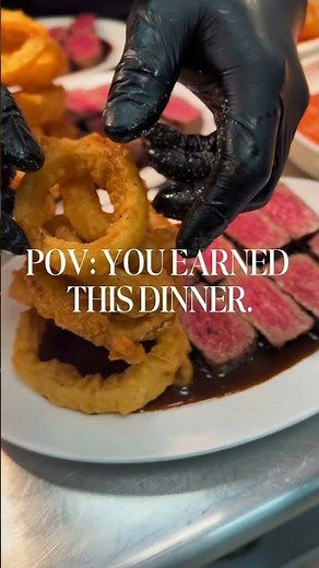 POV - Steak Dinner