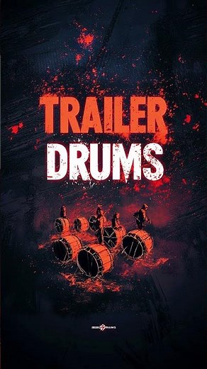 Epic trailer drums #epicdrums #intensesmusic #backgroundmusic #cinematicdrums