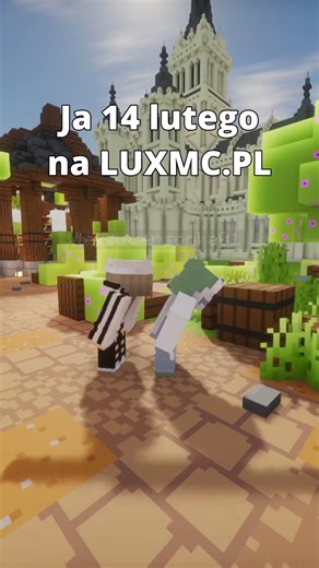 CO ROBISZ w WALENTYNKI? Luxmc.pl #minecraft #shorts