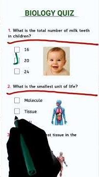 Biology quiz #quiz #trivia #biology #science