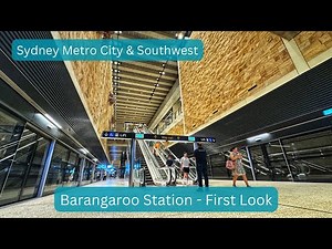 Sydney Metro Vlog 25: Barangaroo Station FIRST LOOK