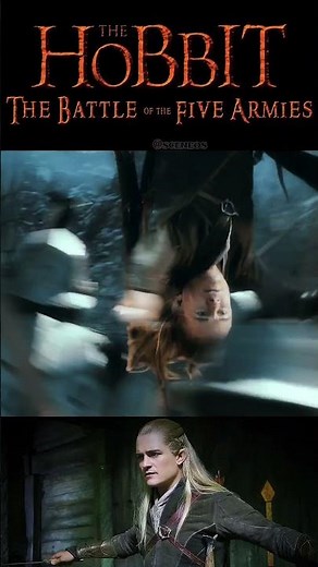 Legolas Just Being Legolas | The Hobbit | War Bat Scene #short