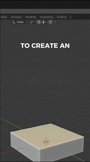 How to Inset a Circle inside a Cube in Blender |#shorts #blender3d