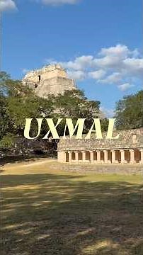 UXMAL, one of the most IMPRESSIVE archaeological sites in MEXICO 🇲🇽 #uxmal #yucatan