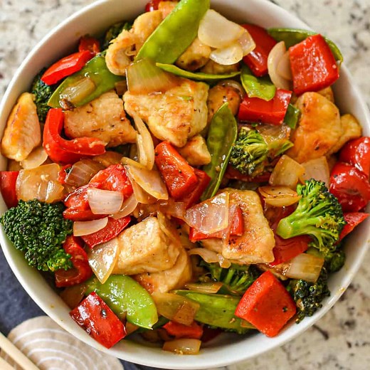 Easy Basic Chicken Stir Fry