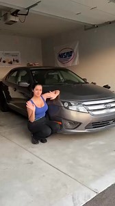 22K views · 406 reactions | #Castrolpartner V6 Ford Fusion maintenance check + oil change with Castrol EDGE Oil! #automotive #oilchange #carfidence | Christina Roki | Facebook